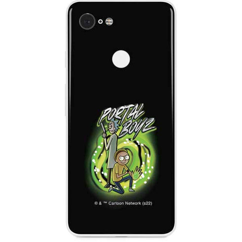 Adult Swim Rick and Morty Portal Boyz Google Pixel 3 Skin